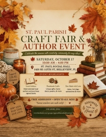 Craft Fair and Author Event