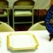 Ceramic Clock (left)
Andrea Gold Rim Dish (center)
Mexican Taverna Plate (right)