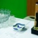 Punch Bowl (left)
Polish Candy Dish (center)
Table Top Lighted Water Fountain (right)